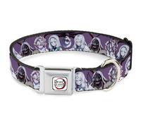 Dog Collar ADSAN-DEMON SLAYER Title Logo Full Color White Demon Slayer The Spide