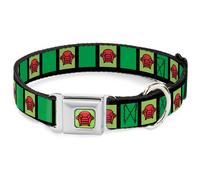 Dog Collar BCB-Blue's Clues Steve's Thinking Chair Full Color Green/Black/Red Bl