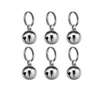 Dog Collar Bells, 6PCS Metal Sleigh Bells for Pet Dogs