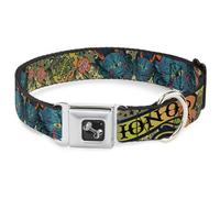 Dog Collar Bone Honor Tan Medium 11-16.5"