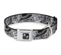 Dog Collar Bone Mi Vida Loca WIDE-Medium 16-23"