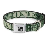 Dog Collar Bone One Dollar Bill Eye of Providence/Bald Eagle CLOSE-UP Medium 11-
