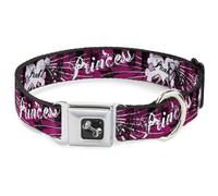 Dog Collar Bone Punk Princess w/Piano Keys Medium 11-16.5"
