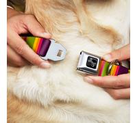 Dog Collar Bone Summer Essentials Color Block 7 Large 15-24"