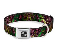 Dog Collar Bone Tattoo Johnny-Bone Man WIDE-Small 13-17"