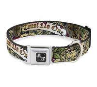 Dog Collar Bone Trust No One Tan Medium 11-16.5"