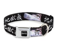 Dog Collar CHPA-Hell's Paradise Kanji Title Logo Full Color Black/White Hell's P