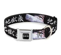 Dog Collar CHPA-Hell's Paradise Kanji Title Logo Full Color Black/White Hell's P