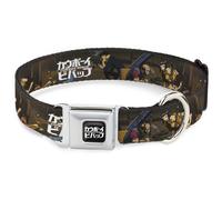 Dog Collar COR-COWBOY BEBOP Title Logo Full Color Black/White COWBOY BEBOP Jet B