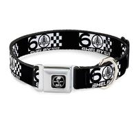 Dog Collar CSV-SHELBY Tiffany Split Full Color Black/White SHELBY 60 YEARS SINCE