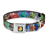 Dog Collar DYABN-Disney Pixar Luxo Ball Full Color Black/Yellow/Blue/Red Disney