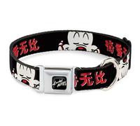 Dog Collar DYADV-Mickey Mouse LUCKY MICKEY Script Full Color Black/White Mickey