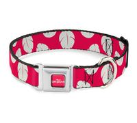 Dog Collar DYAHR-Disney's LILO & STITCH Title Logo Full Color Red/White Lilo & S