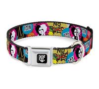 Dog Collar DYAPA-Cruella de Vil CDV Icon Full Color Black/White Cruella de Vil C
