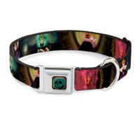 Dog Collar DYAZ-Poisoned Apple Full Color Snow White Evil Queen Poses Large 15-2