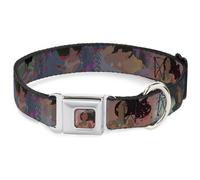 Dog Collar DYCW-Pocahontas Colors of the Wind Full Color Pocahontas & John Smith