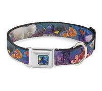 Dog Collar DYHS-Dory Pose Dory & 5-Friends Under the Sea WIDE-Small