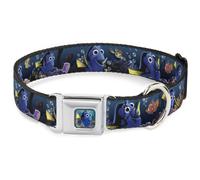 Dog Collar DYHS-Dory Pose Full Color Dory Poses & Friends Under the Sea Small 9.
