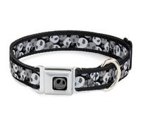 Dog Collar DYKC-Jack Expression5 Black/Silver NBC Jack Expression Stacked Black/
