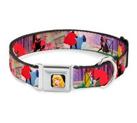 Dog Collar DYZ-Sleeping Beauty Full Color Sleeping Beauty & Prince Scenes Small