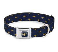 Dog Collar DYZA-Aladdin 2019 Magic Lamp Full Color Navy/Golds Aladdin Genie Lamp