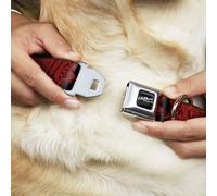 Dog Collar ELMA-A NIGHTMARE ON ELM STREET Logo Full Color Black/Reds Freddy Pose