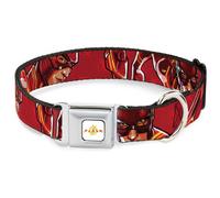 Dog Collar FLCO-FLASH 2023 Title Logo Full Color White/Yellow/Red The Flash 2023