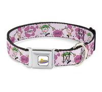 Dog Collar FOPB-THE FAIRLY ODDPARENTS Logo Full Color White The Fairly OddParent