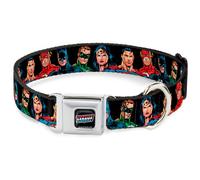 Dog Collar JLF-Justice League of America Black Justice League Elite Forces Super
