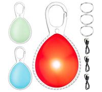 Dog Collar Light - USB ricaricabile Dog Collar Charm | 3 pezzi Flashlight Harness For Running Dark Conditions Safety Evening Walks Camping Early Morning Outdoor Activities