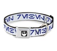 Dog Collar SWBBE-Star Wars Rebel Alliance Insignia Full Color Black/White Star W