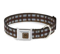 Dog Collar SWBBQ-Star Wars Chewbacca Face CLOSE-UP Full Color Brown Star Wars Ch