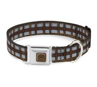 Dog Collar SWBBQ-Star Wars Chewbacca Face CLOSE-UP Full Color Brown Star Wars Ch