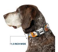 Dog Collar SWBRU-STAR WARS Logo Full Color White/Black Star Wars 5-Character Pos