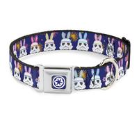 Dog Collar SWBTD-Star Wars Galactic Empire Icon Full Color Purple/White Star War