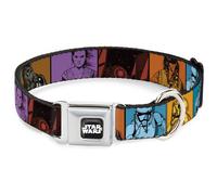Dog Collar SWBXW-STAR WARS Logo Full Color Black/White Star Wars the Force Awake
