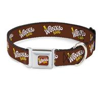 Dog Collar WMVAS-Willy Wonka and the Chocolate Factory WONKA BAR Logo Full Color