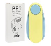 Dog Comb | Foldable Double-Sided Pet Grooming Brush, Cat Lice Comb | Grooming Tool For Puppy Kitten Home Indoor Outdoor Garden Yard Walking, Hair Detangling, Shedding Removal, Pet Care Accessory