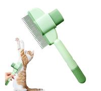 Dog Comb, Pet Hair Removal Combs with Release Button, 7.87x3.15x0.79 Inches Ergonomically & Lightweight Design, Deshedding Undercoat Grooming Brush for Long and Short Haired Puppy