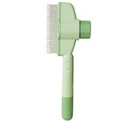 Dog Comb - Spazzola per capelli rimozione automatica per capelli | Multifunctional Dog Comb Grooming Tool | Pet Detangling Self-Cleaning Spazzola per capelli pulizia portatile per interni Puppy Kitten