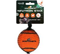 Dog Comets Neutron Star Tennis Ball With Squeaker Orange - L