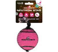 Dog Comets Neutron Star Tennis Ball With Squeaker Pink - L