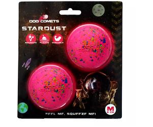Dog Comets Stardust Rosa - M (confezione da 2)