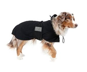 DOG Copenhagen Back-on-Track - Cappotto a rete per cani, 59 cm, colore: Nero