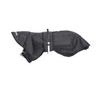 DOG Copenhagen Back-on-Track - Cappotto impermeabile per cani, 21 cm, colore: Nero