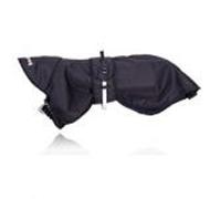 DOG Copenhagen Back-on-Track - Cappotto impermeabile per cani, 40 cm, colore: Nero