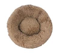 DOG Copenhagen Cesto a forma di gatto, cuscino a forma di gatto, cuscino a forma di gatto, cuscino morbido, cestino antistress, cuscino a forma di gatto, cuscino rotondo, diametro: 100 cm, marrone