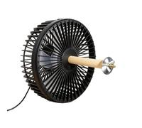 Dog Crate Fan 2-Speed Cage Mount Quiet USB Charging Pet Crate Fan