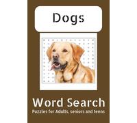 Dog Crossword Puzzles For Adults: Challenging Puzzle Book for Dog Lovers