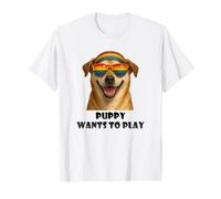 "Dog, cucciolo vuole giocare", LGBTQ, Pride gay Maglietta